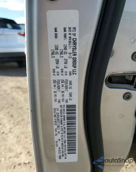 2014 Dodge Journey Se from USA, damaged, VIN 3C4PDCAB7ET116813